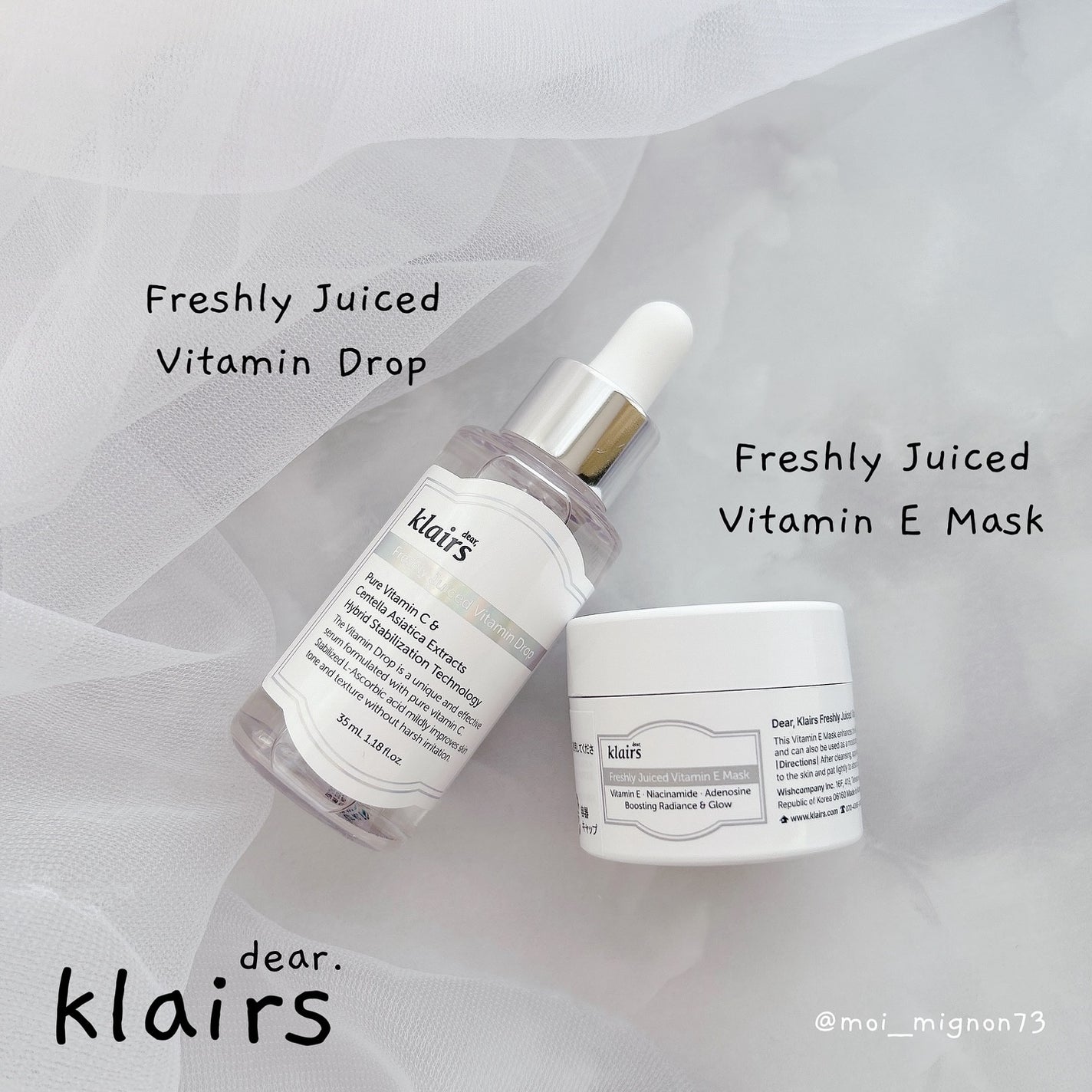 フレッシュリージュースドビタミンドロップ(35ml)/Klairs/美容液を使ったクチコミ(1枚目)