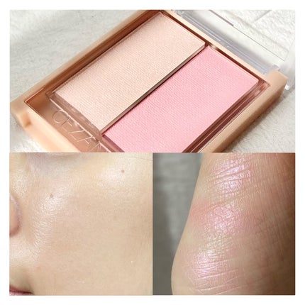 フェイスグロウカラー/CEZANNE/クリームハイライトを使ったクチコミ(4枚目)