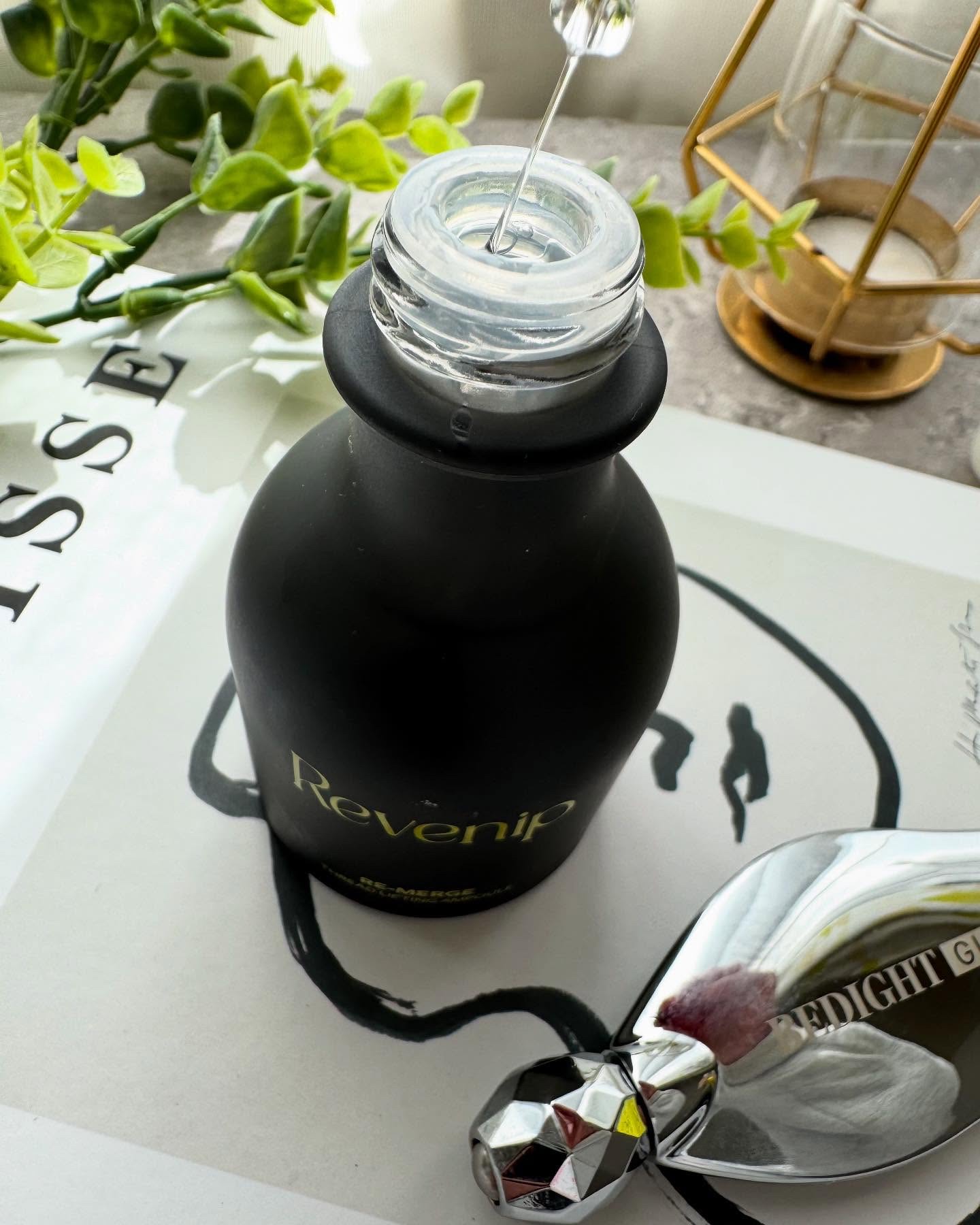 REVENIP ベダイトプレミアムカッサのクチコミ「Revenip
おうちでホームエステ✨️

✔️リマージ糸リフティングアンプル
糸リフトと同じ.....」（3枚目）