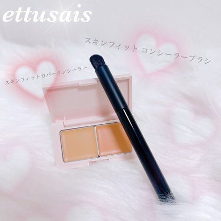エテュセ スキンフィット カバーコンシーラー/ettusais/クリームコンシーラーを使ったクチコミ(1枚目)