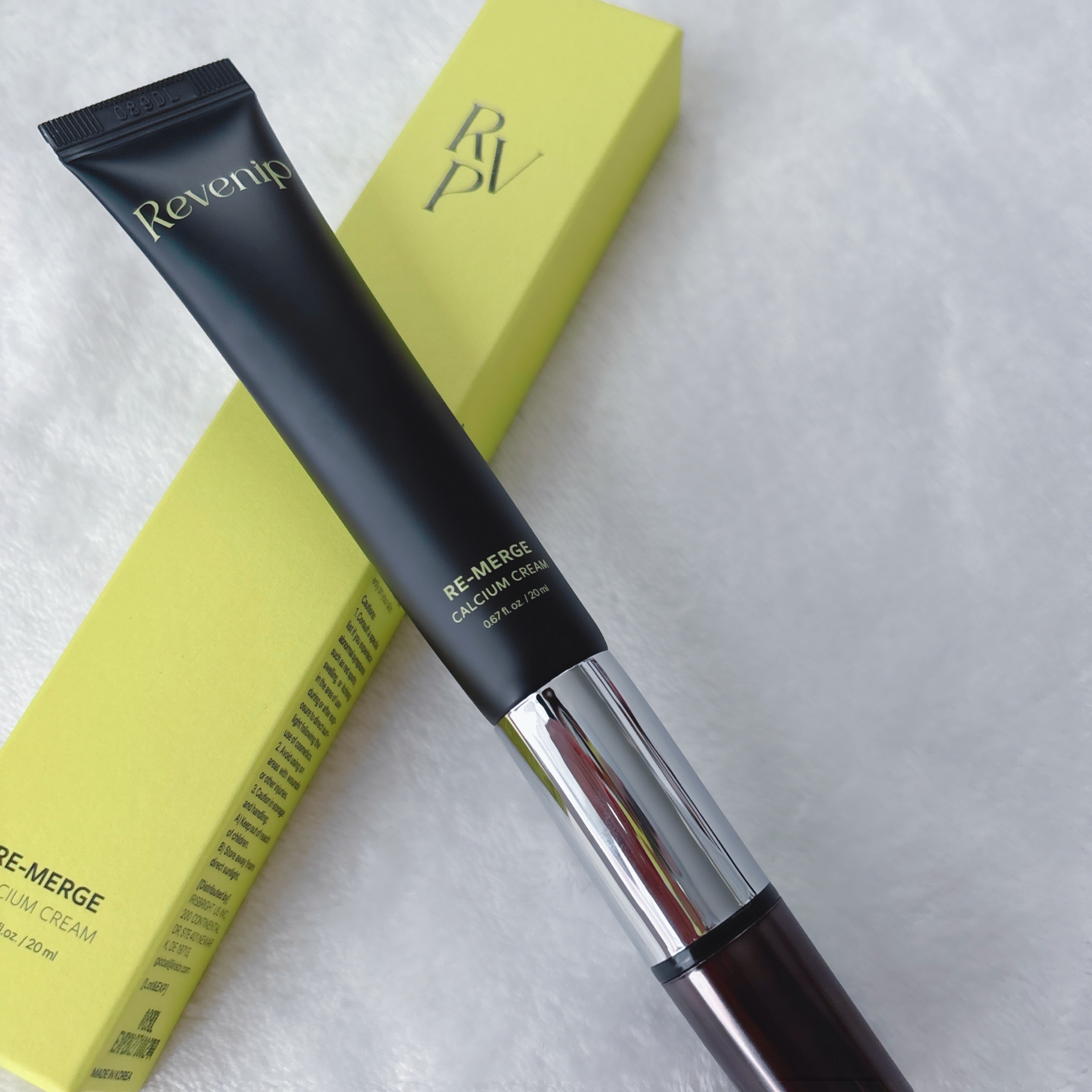 リマージカルシウム振動アイクリーム/REVENIP/フェイスクリームを使ったクチコミ（1枚目）