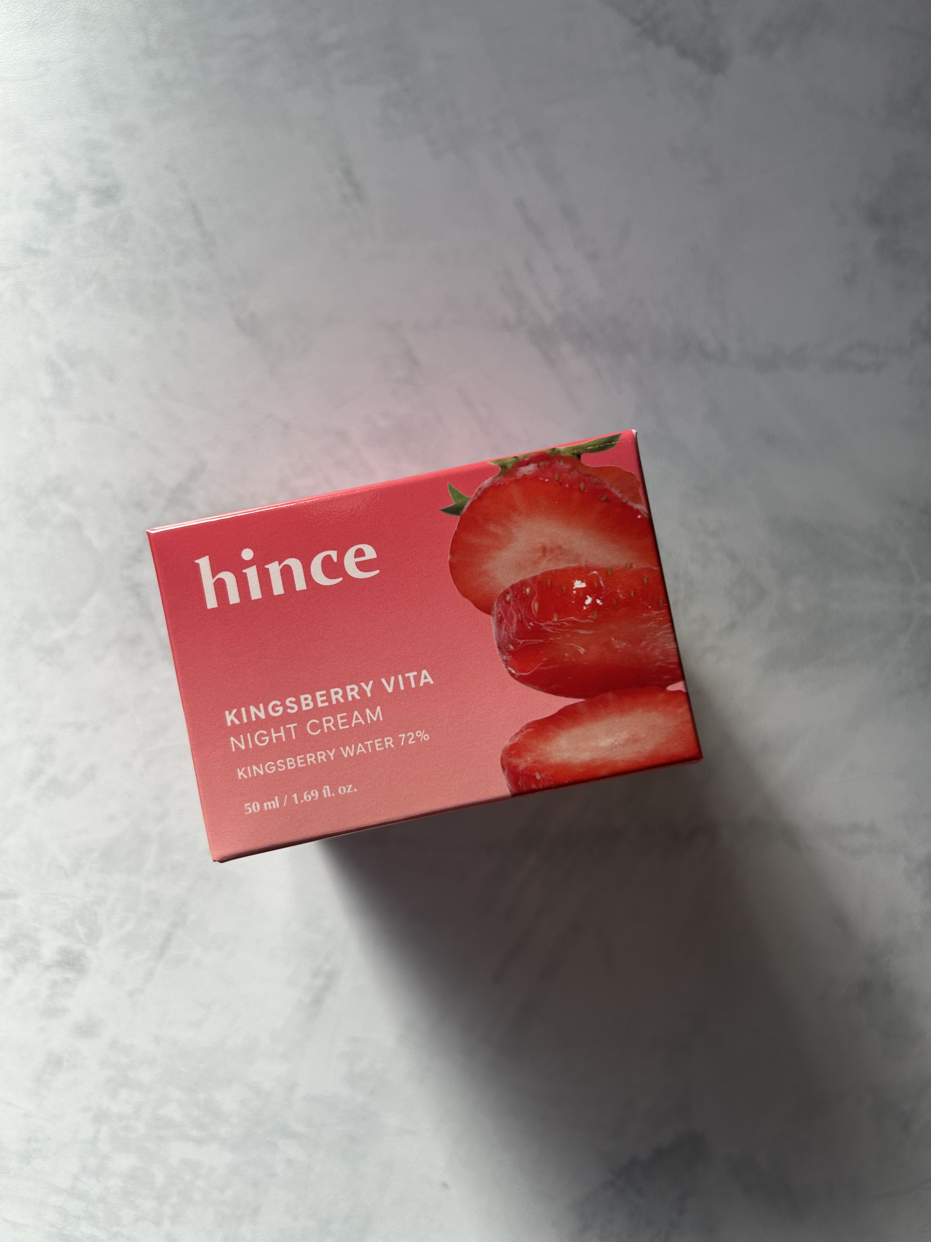 キングスベリービタナイトクリーム/hince/フェイスクリームを使ったクチコミ（2枚目）