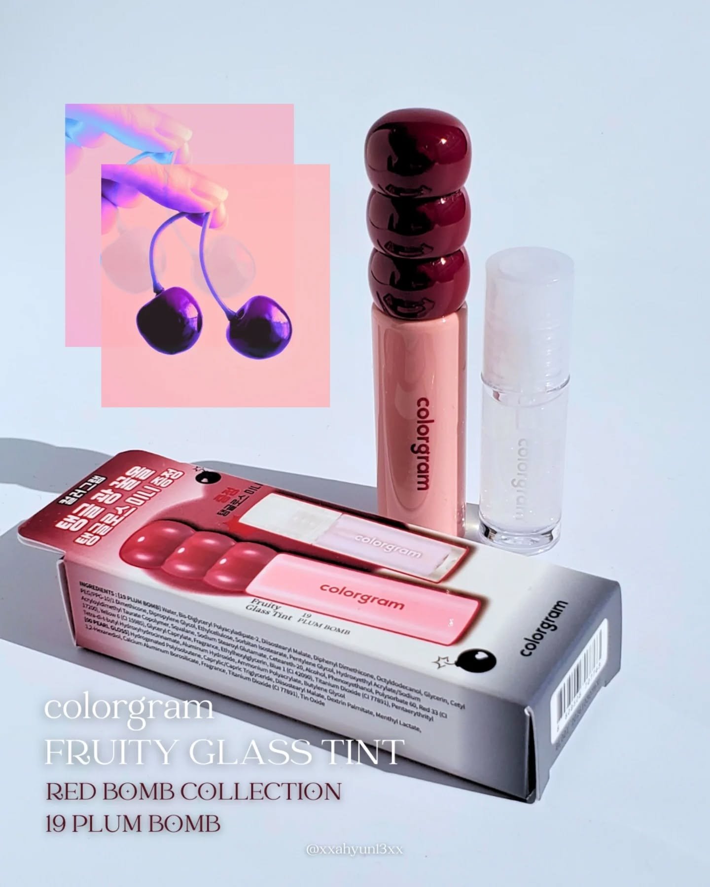 フルーティグラスティント/Colorgram/リップティントを使ったクチコミ（2枚目）