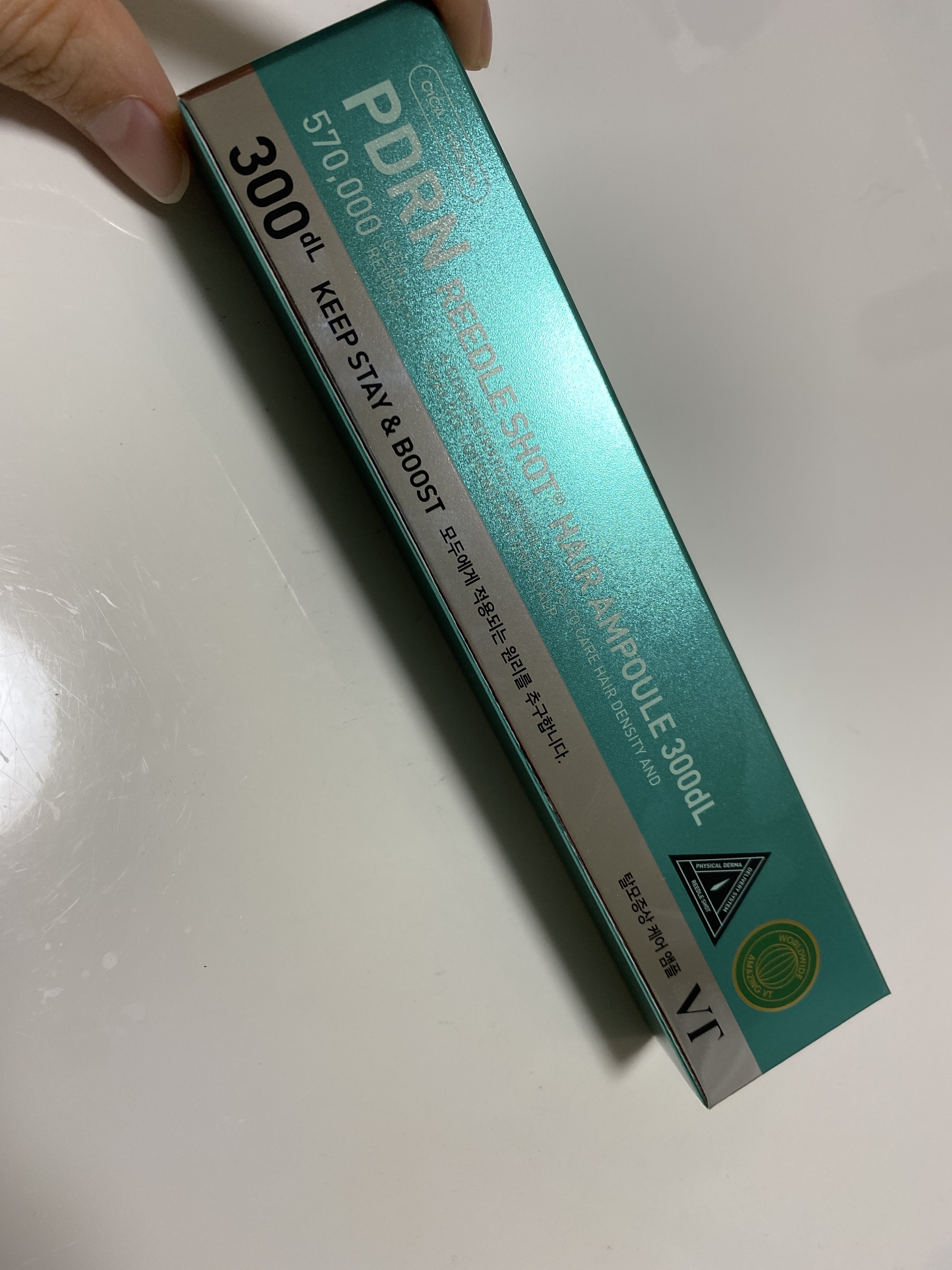 PDRNヘアアンプル300/VT/頭皮ローションを使ったクチコミ（1枚目）