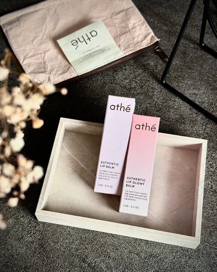 オーセンティック リップ バーム/athé/口紅を使ったクチコミ(6枚目)