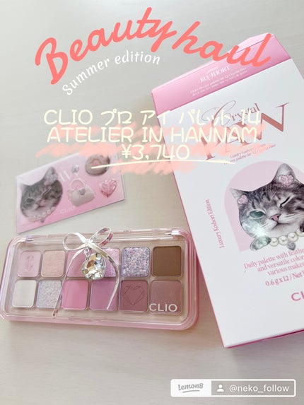 プロ アイ パレット/CLIO/アイシャドウパレットを使ったクチコミ(1枚目)