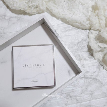 スキンルミナスハイライター/DEAR DAHLIA/パウダーハイライトを使ったクチコミ(5枚目)