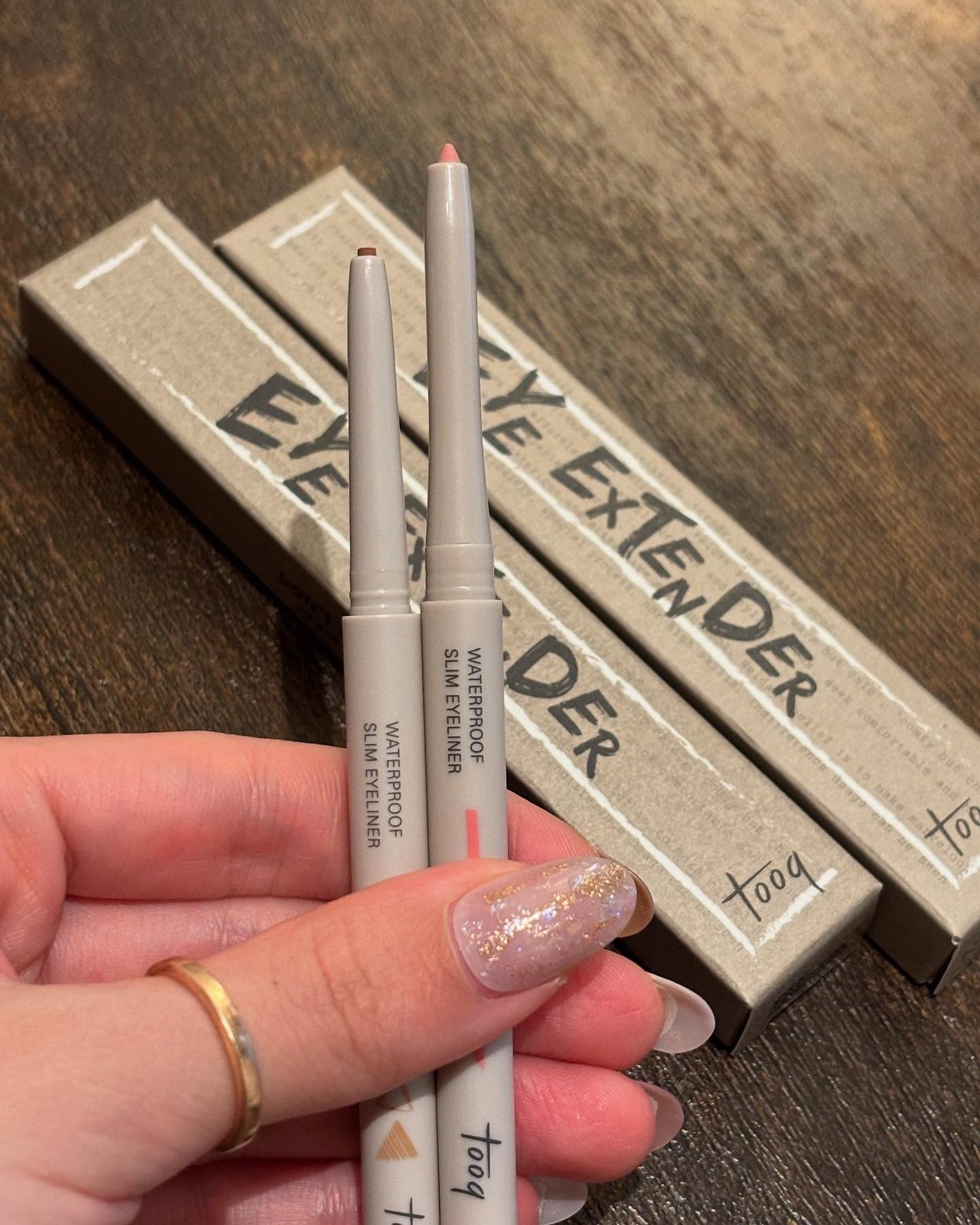 ウォータープルーフ スリム アイライナー/Tooq/ジェルアイライナーを使ったクチコミ(5枚目)