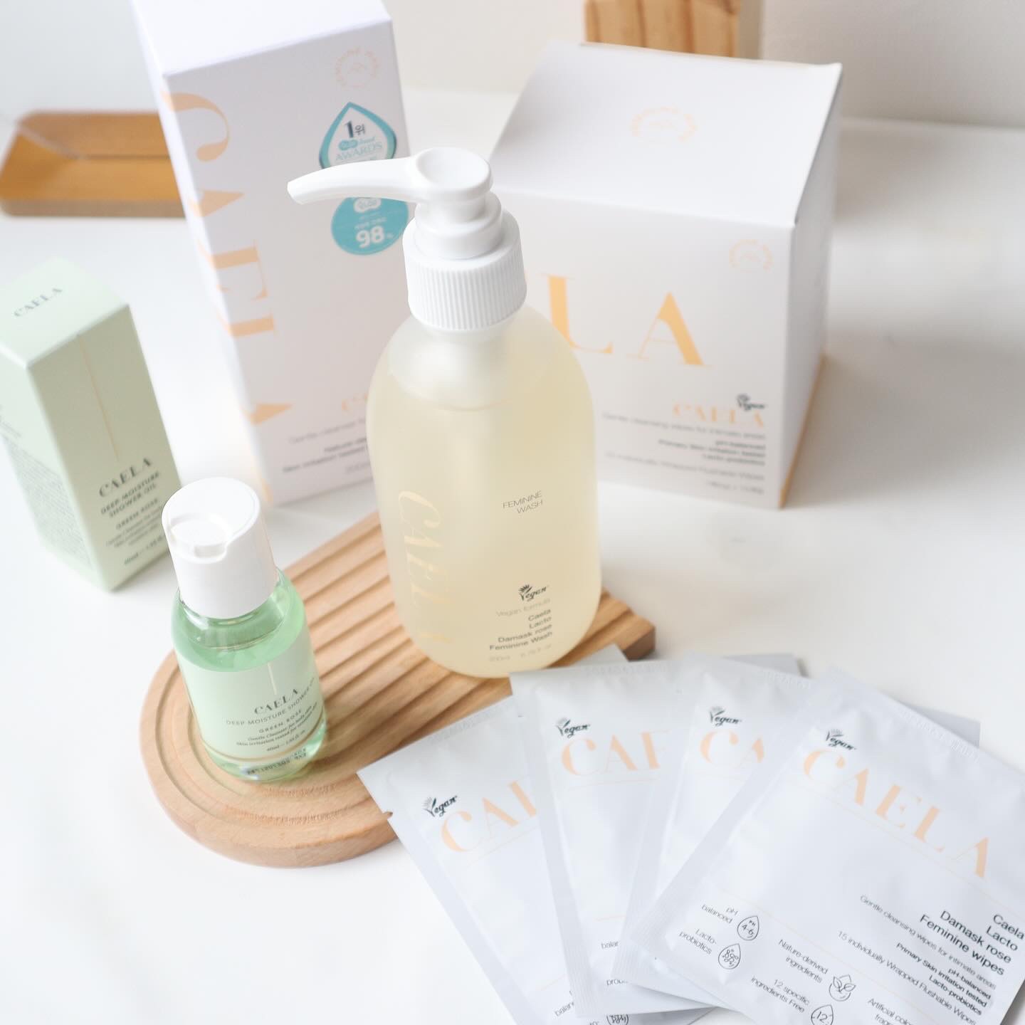 フェミニンウォッシュ ジェル/CAERA/デリケートゾーンケアを使ったクチコミ（1枚目）