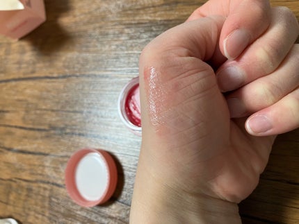 GLOWY TINT BALM/AOU/リップグロスを使ったクチコミ(2枚目)