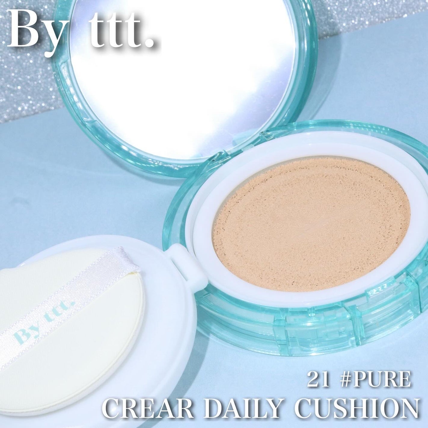 クリアデイリークッション/By ttt./クッションファンデーションを使ったクチコミ(3枚目)