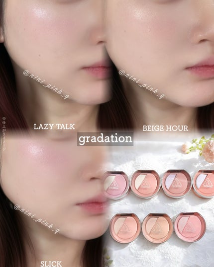 3CE ブラッシュライター/3CE/パウダーチークを使ったクチコミ(8枚目)