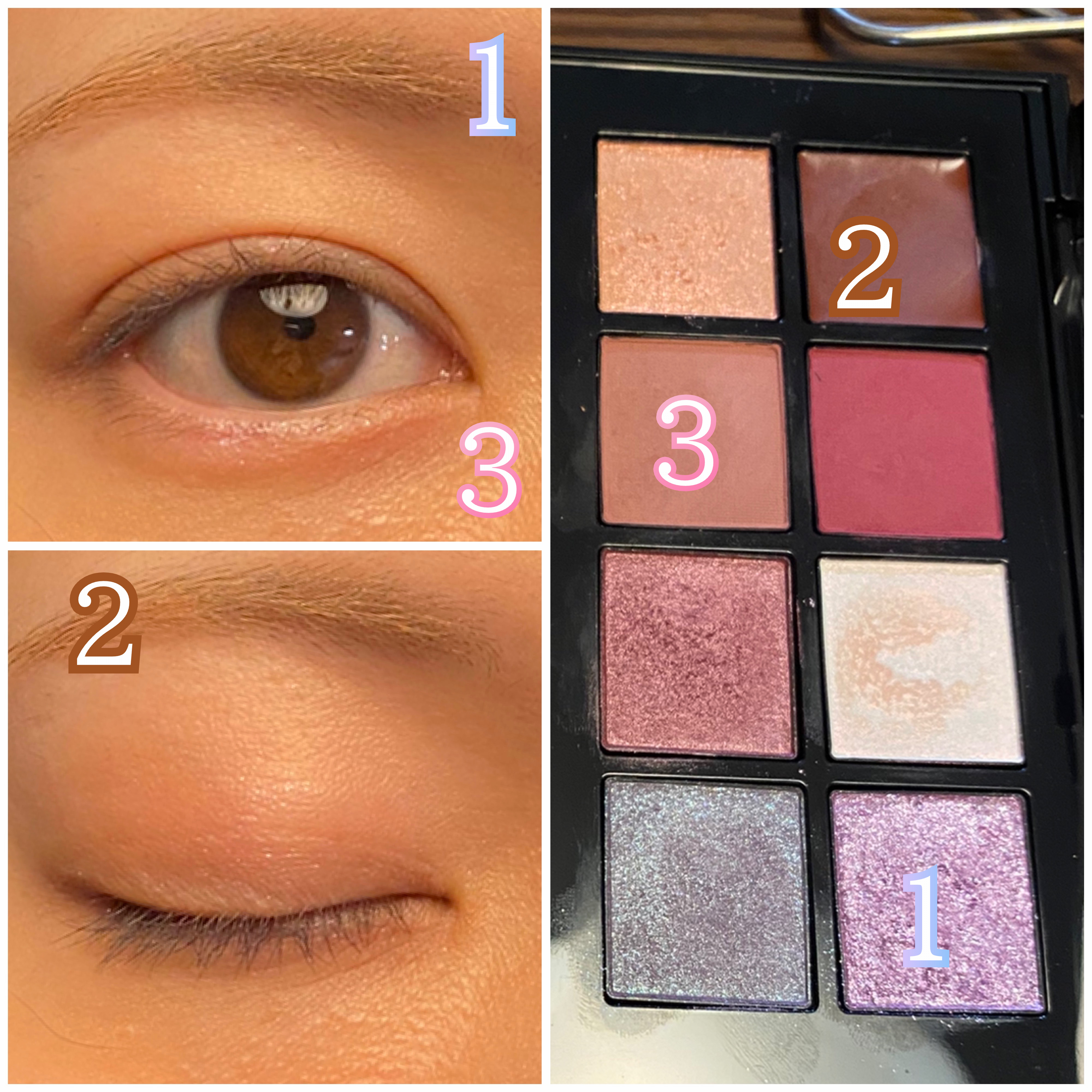 コンパクトアディクション “エターナル イン ピンク”/ADDICTION/アイシャドウパレットを使ったクチコミ（2枚目）