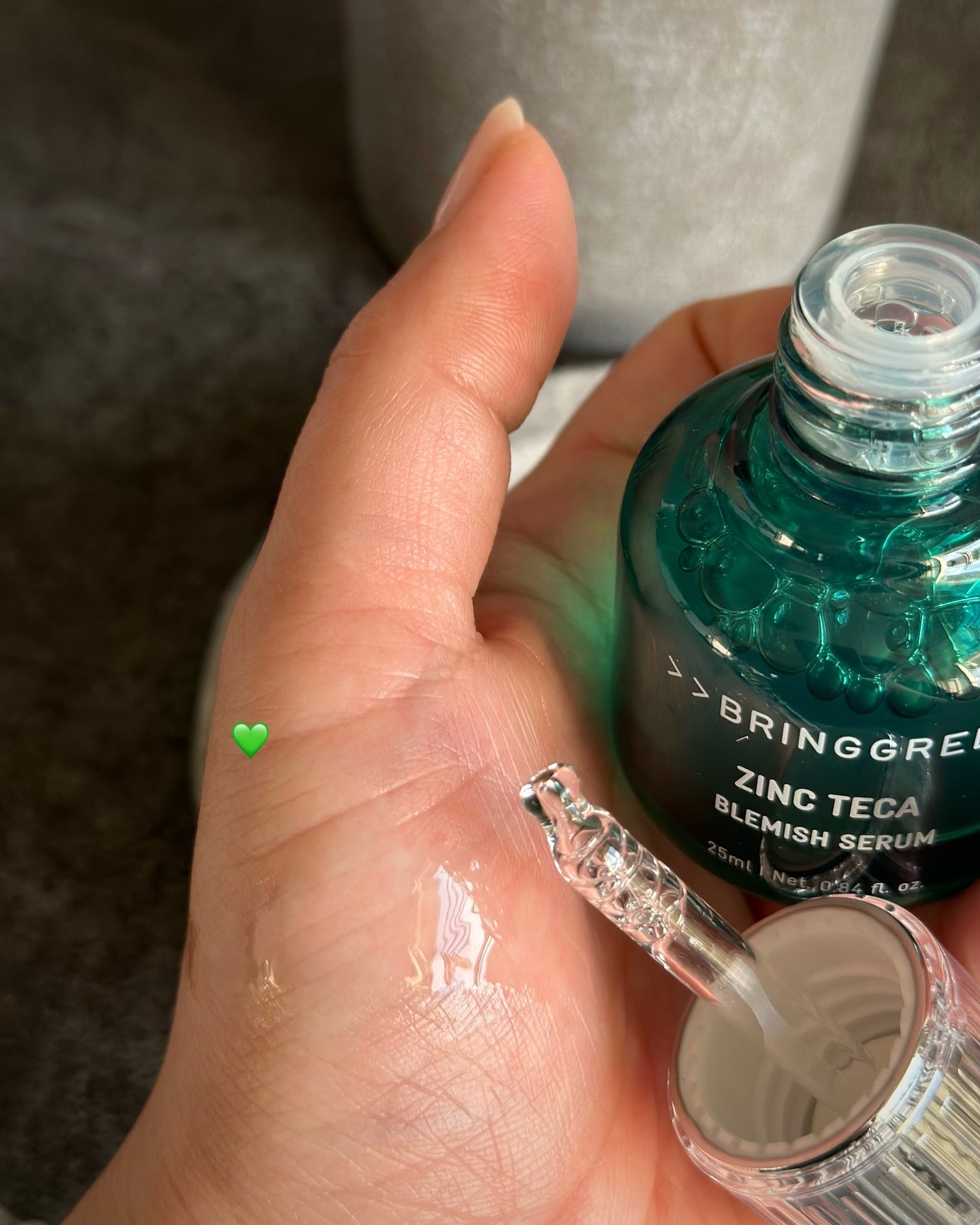 ジンクテカBセラム/BRING GREEN/美容液を使ったクチコミ(4枚目)
