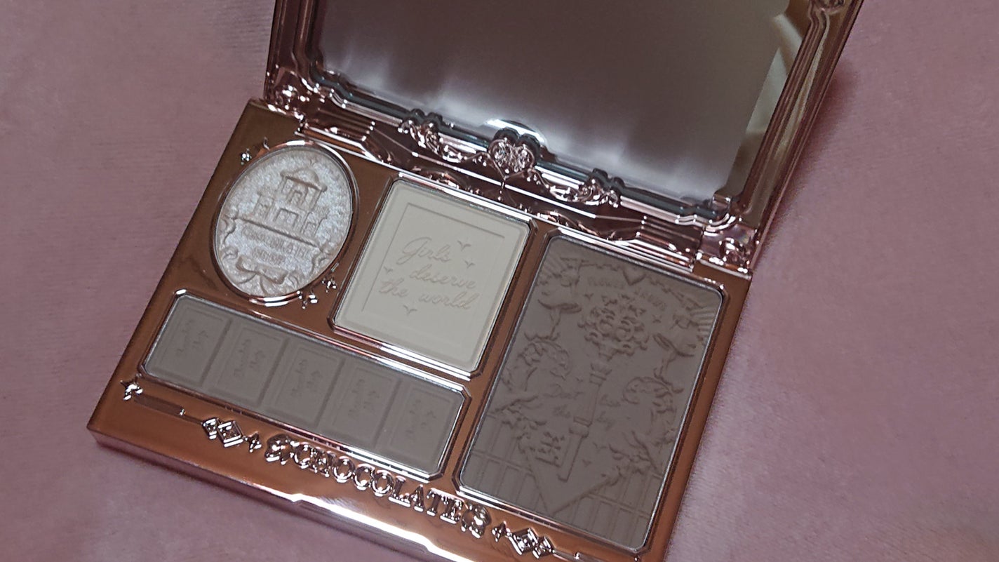 チョコレートシリーズ シェーディングパレット/FlowerKnows/シェーディングを使ったクチコミ(2枚目)