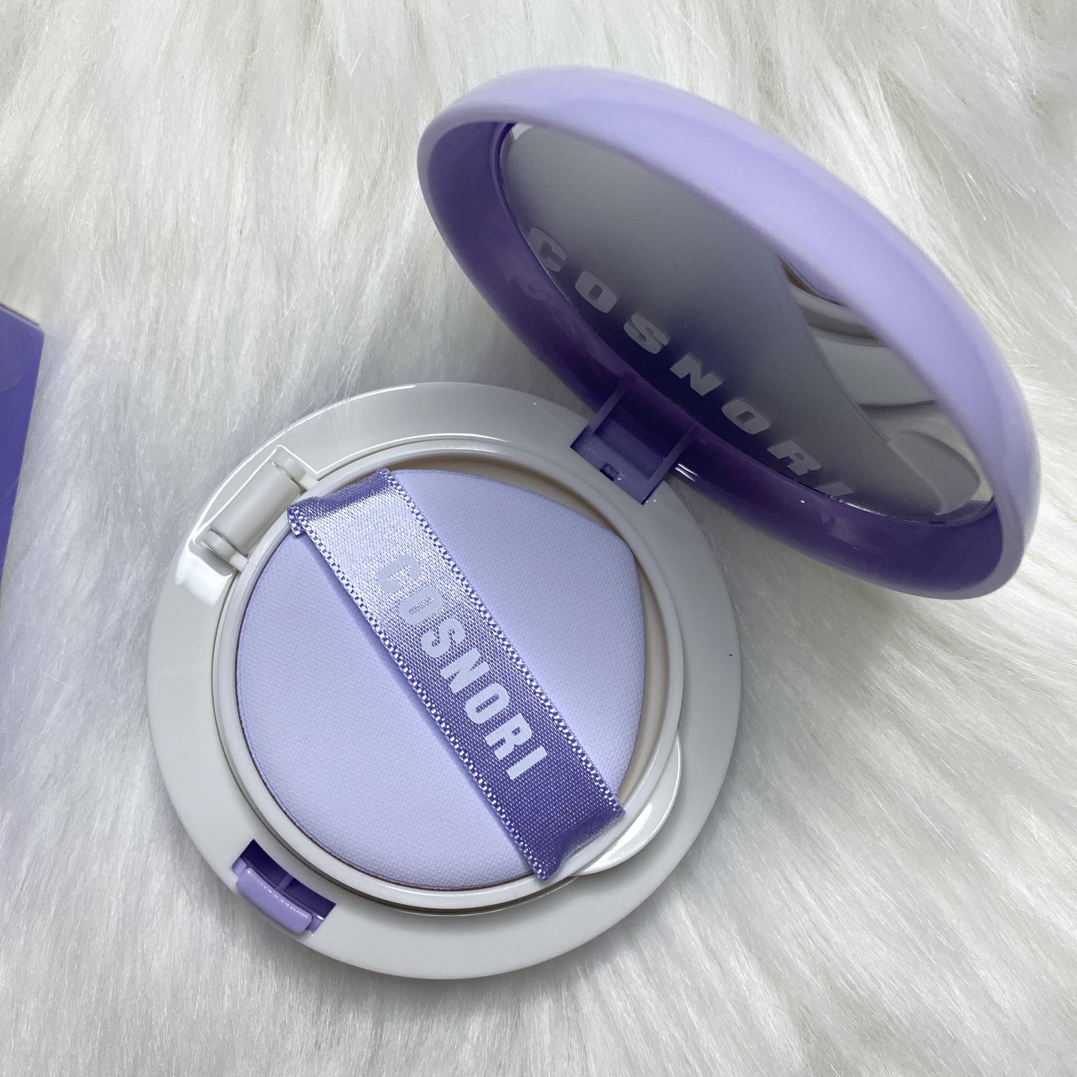 パンテノールバリアクッション/COSNORI/クッションファンデーションを使ったクチコミ（2枚目）