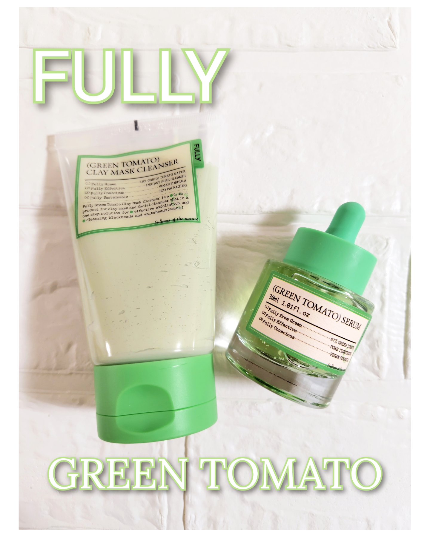グリーントマトクレイマスククレンザー/FULLY/洗い流すパック・マスクを使ったクチコミ（1枚目）