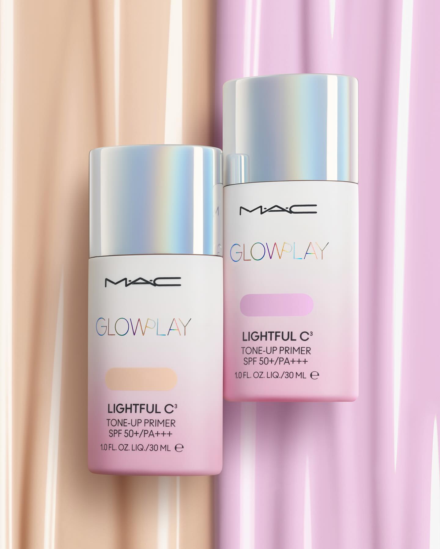 グロー プレイ ライトフル C3 トーン アップ プライマー SPF 50+/M・A・C/化粧下地を使ったクチコミ（1枚目）