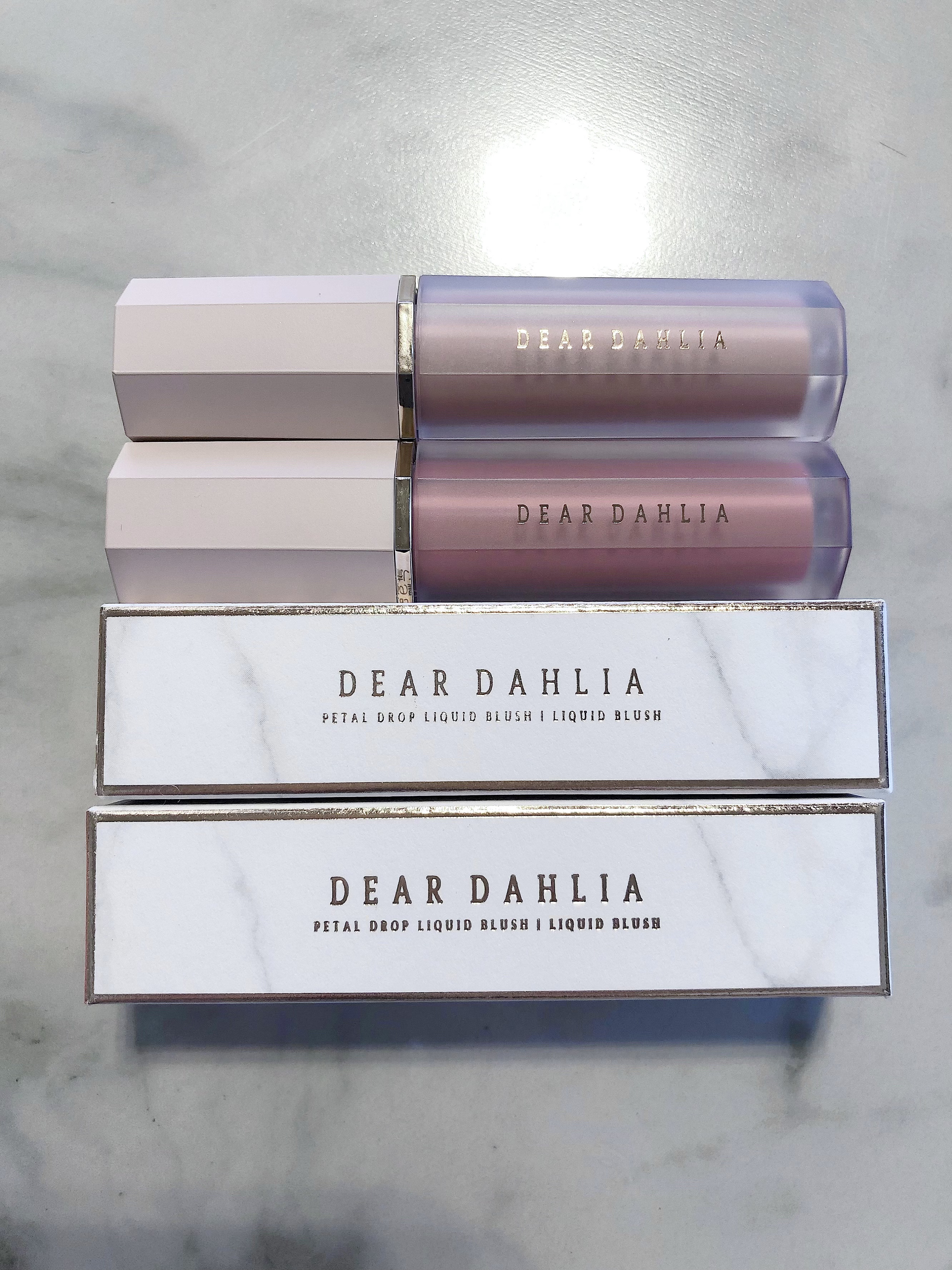ペタルドロップリキッドブラッシャー/DEAR DAHLIA/リキッドチークを使ったクチコミ（1枚目）
