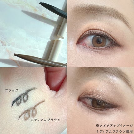 ラブ・ライナー クリームフィットペンシルR 極細楕円芯<アイライナー>/ラブ・ライナー/ペンシルアイライナーを使ったクチコミ(3枚目)