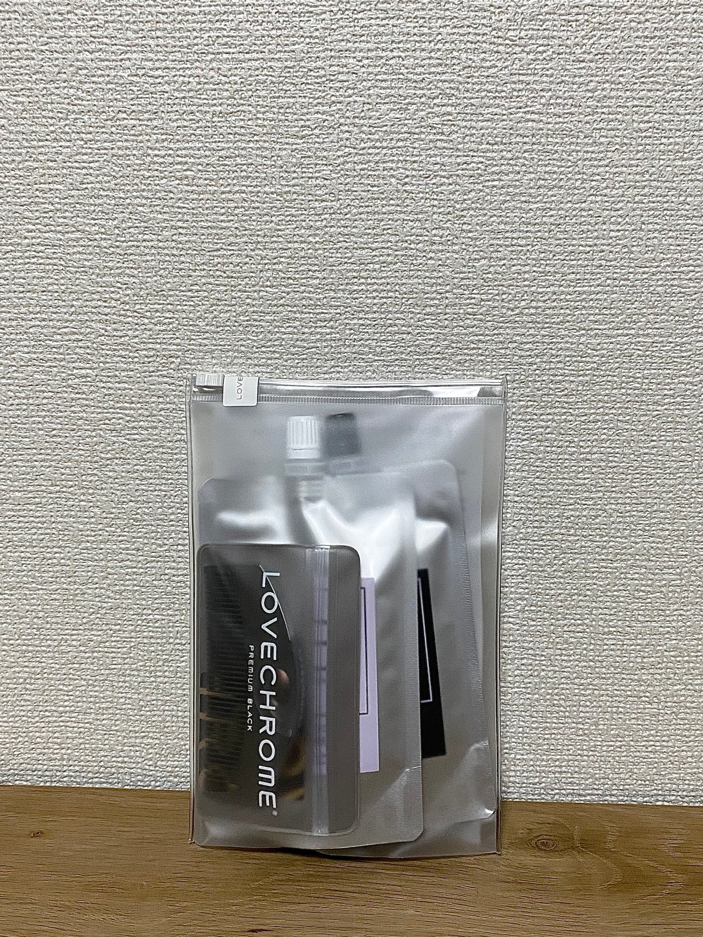 PG ツキ プレミアムブラック/LOVECHROME/ヘアコームを使ったクチコミ(6枚目)