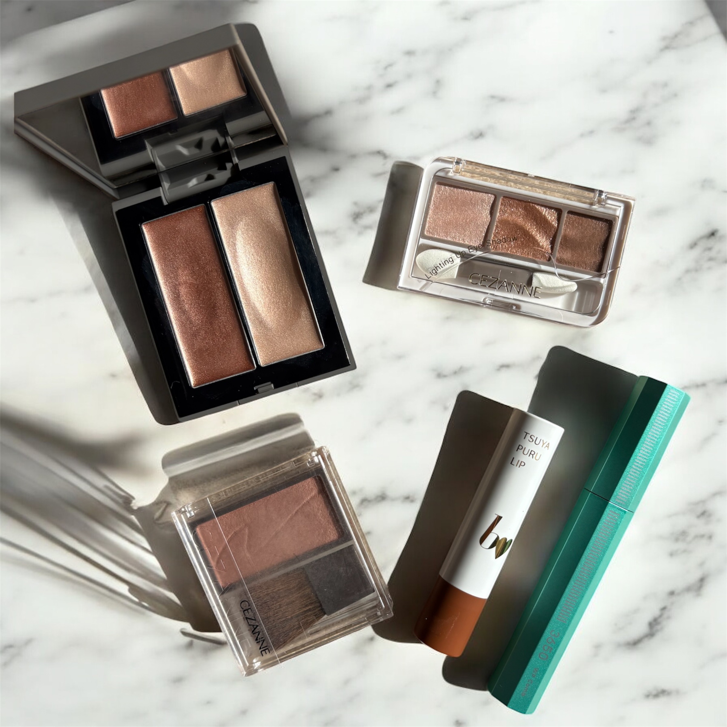 THREE シマリング グロー デュオ/THREE/クリームハイライトを使ったクチコミ（2枚目）