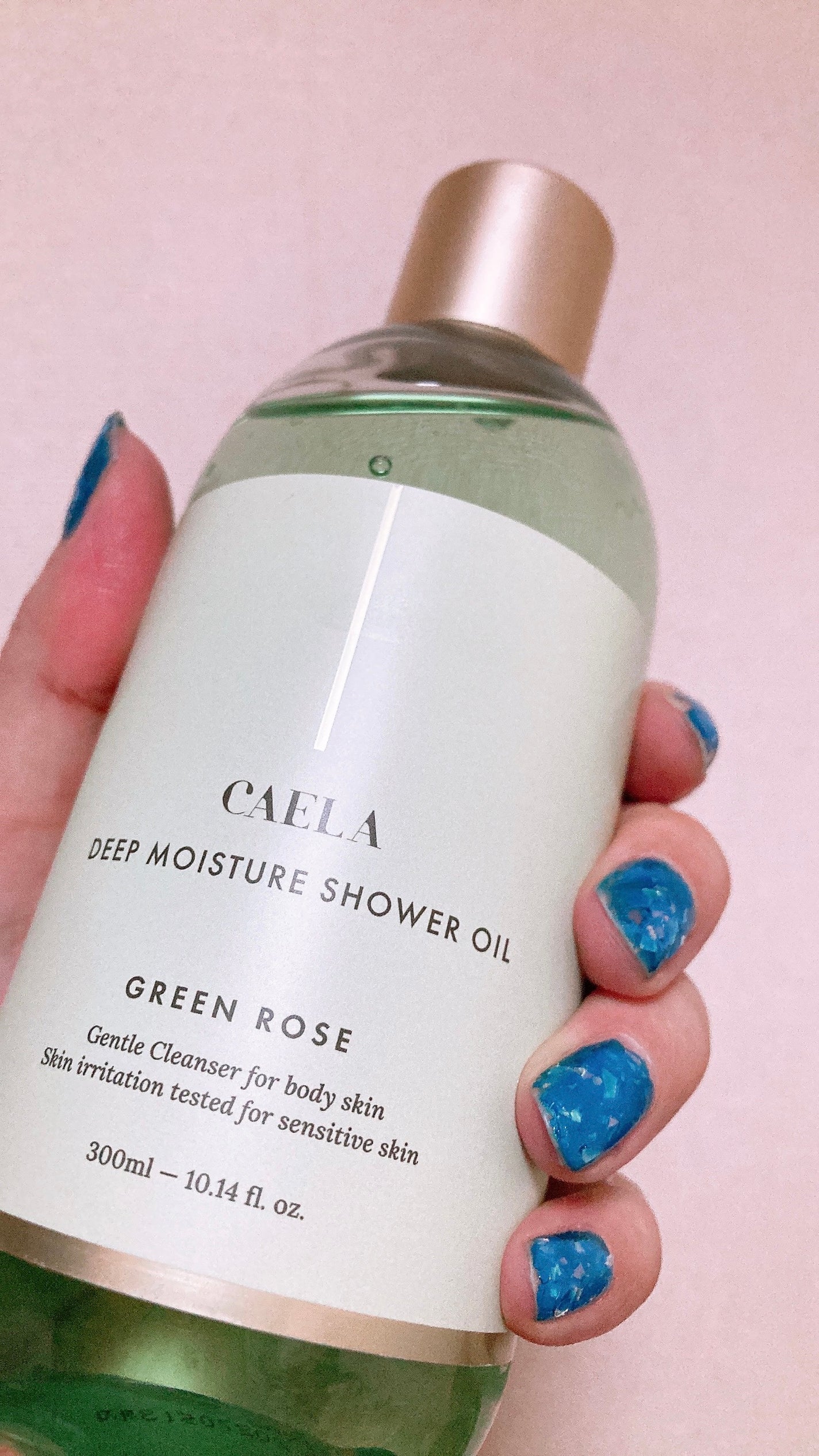 ディープ モイスチャー シャワー オイル グリーン ローズ/CAELA/ボディソープを使ったクチコミ(4枚目)