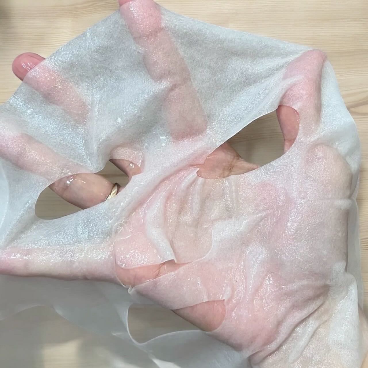 PHセンシティブマスクスージング＆モイスト/SAM'U/シートマスク・パックを使ったクチコミ（3枚目）