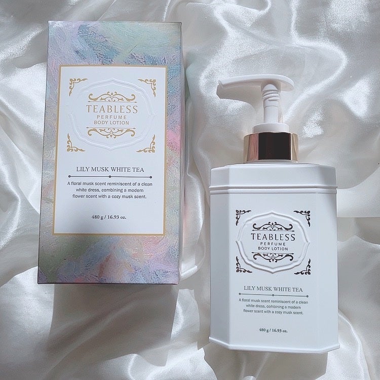 パフュームボディローション リリィムスクホワイトティー/TEABLESS/ボディローションを使ったクチコミ(5枚目)