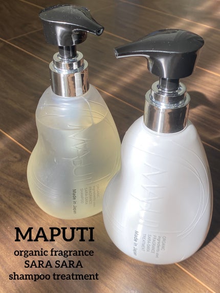オーガニックフレグランスサラサラシャンプー/トリートメント MAPUTI/MAPUTI/シャンプー・コンディショナーを使ったクチコミ(1枚目)
