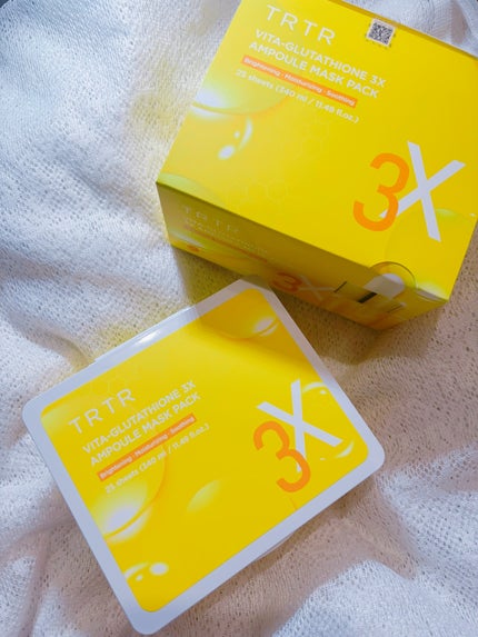 ビタ‐グルタチオン スリーエックス アンプルマスク/TRTR/シートマスク・パックを使ったクチコミ(8枚目)