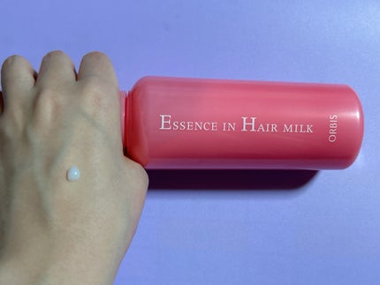 エッセンスインヘアミルク/オルビス/ヘアミルクを使ったクチコミ(1枚目)