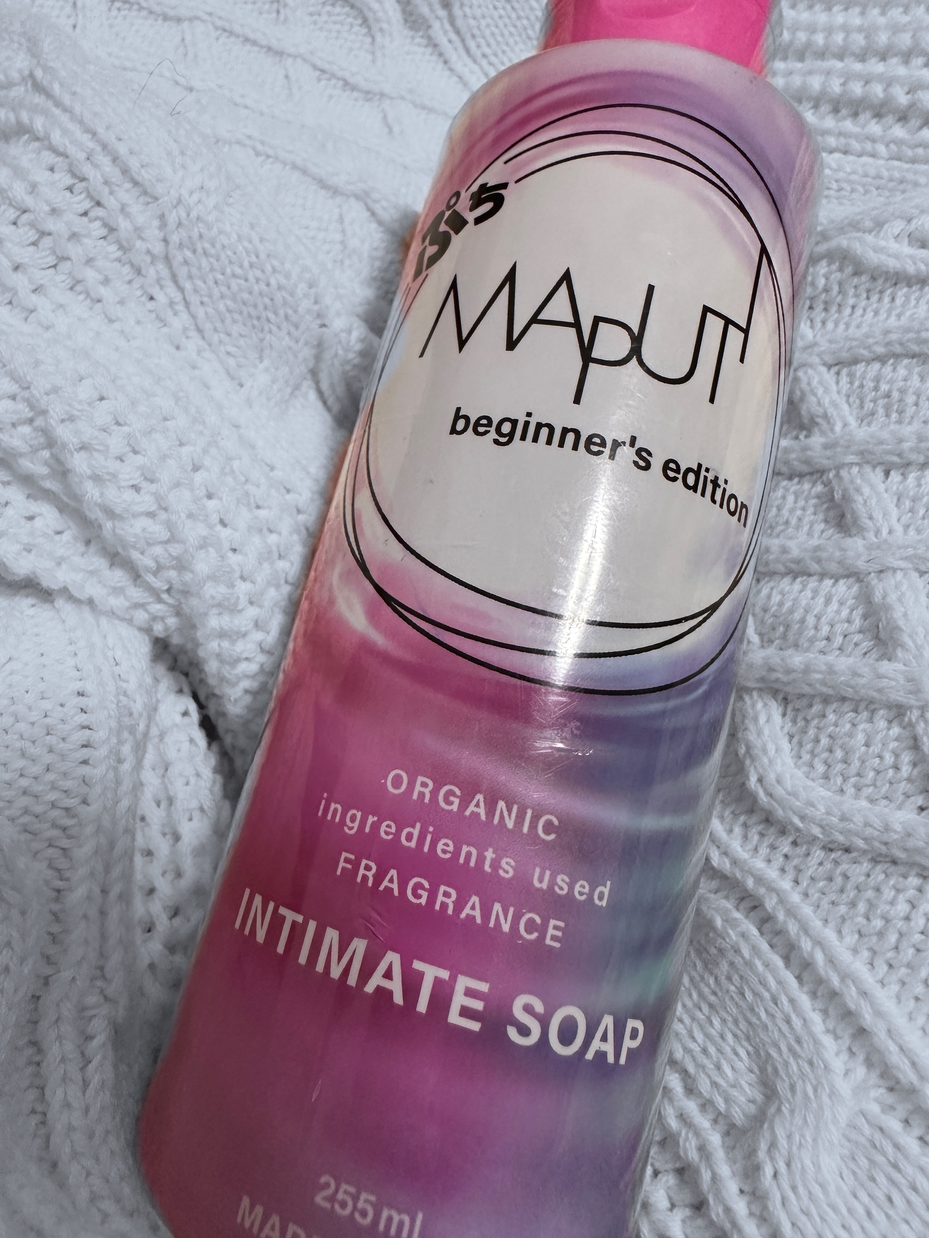 ぷちMAPUTI オーガニックフレグランスインティメイトソープ/MAPUTI/デリケートゾーンケアを使ったクチコミ（1枚目）