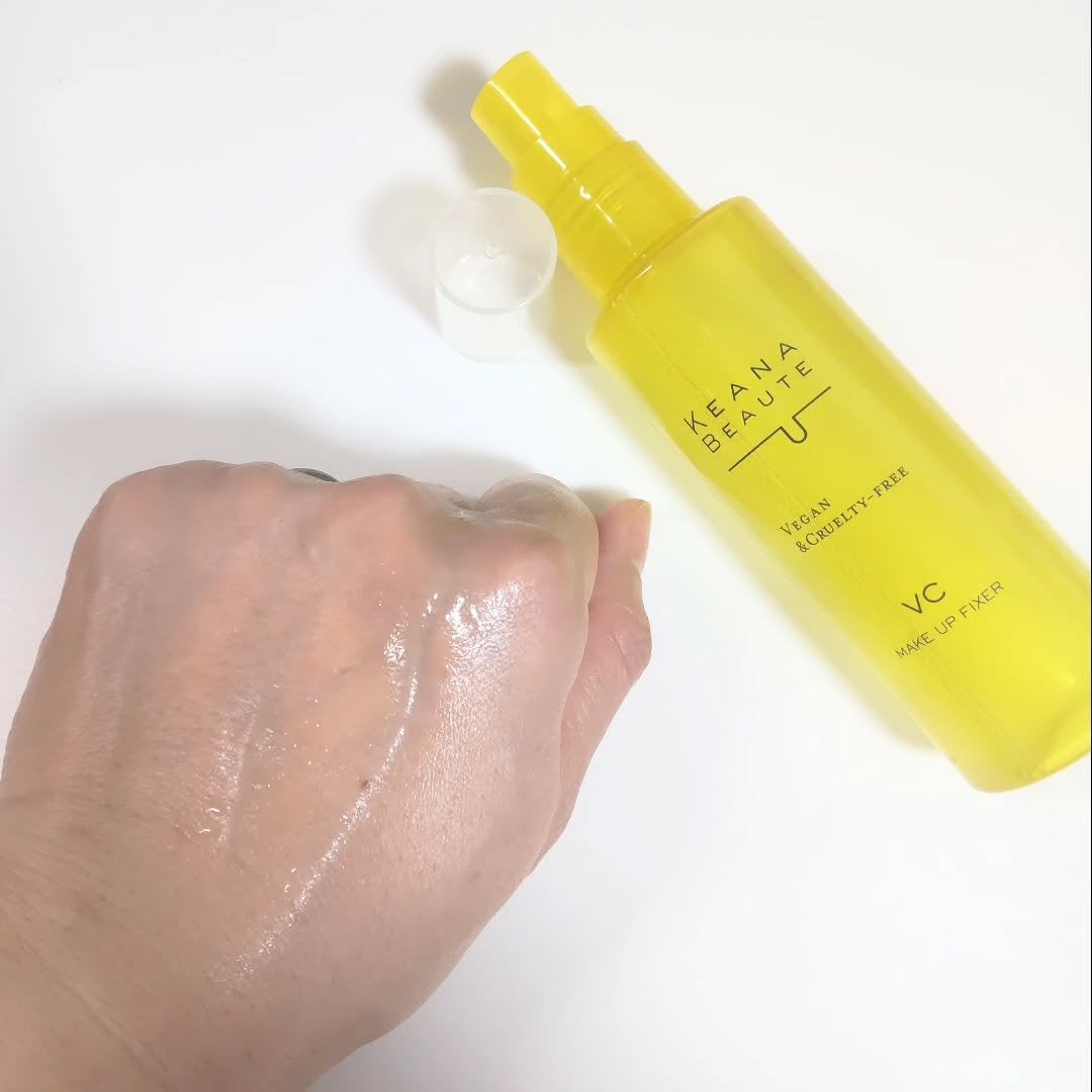 ケアナボーテ 毛穴肌メイクアップフィクサーVC/明色/ミスト状化粧水を使ったクチコミ(4枚目)