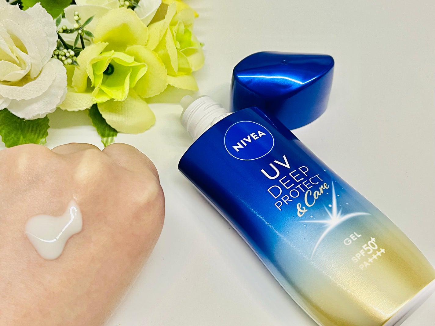 ニベアUV ディープ プロテクト&ケア ジェル/ニベア/日焼け止めジェルを使ったクチコミ(3枚目)
