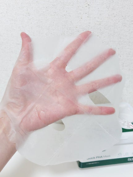 レッドブレミッシュクイックPHAシートマスク/Dr.G/シートマスク・パックを使ったクチコミ(4枚目)