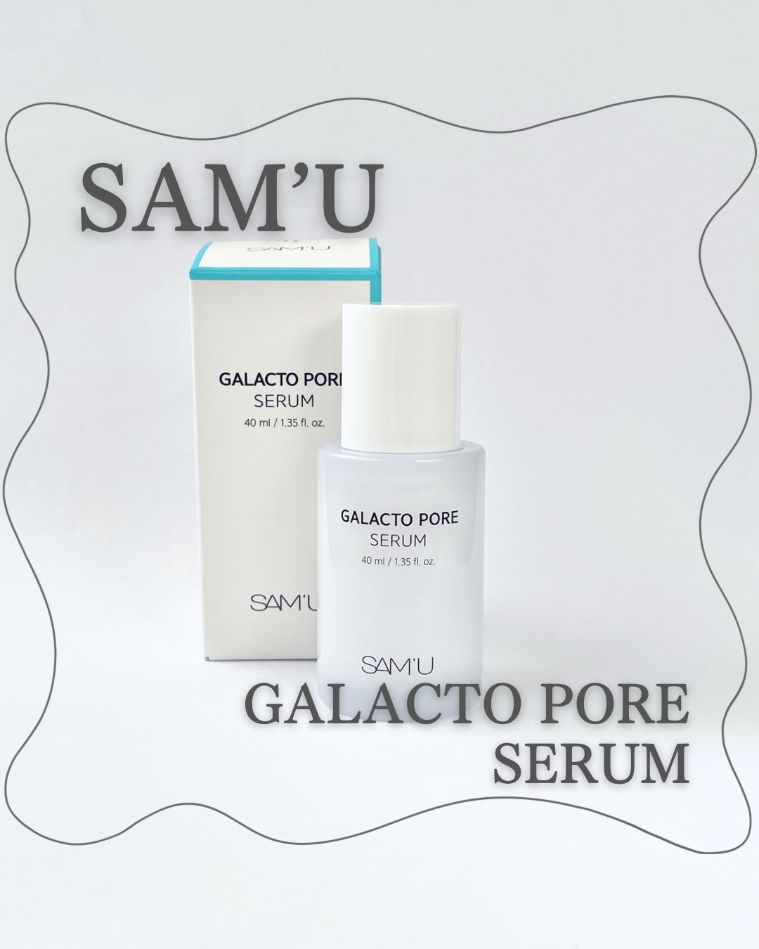 サミュ ガラクトポア セラム/SAM'U/美容液を使ったクチコミ（1枚目）