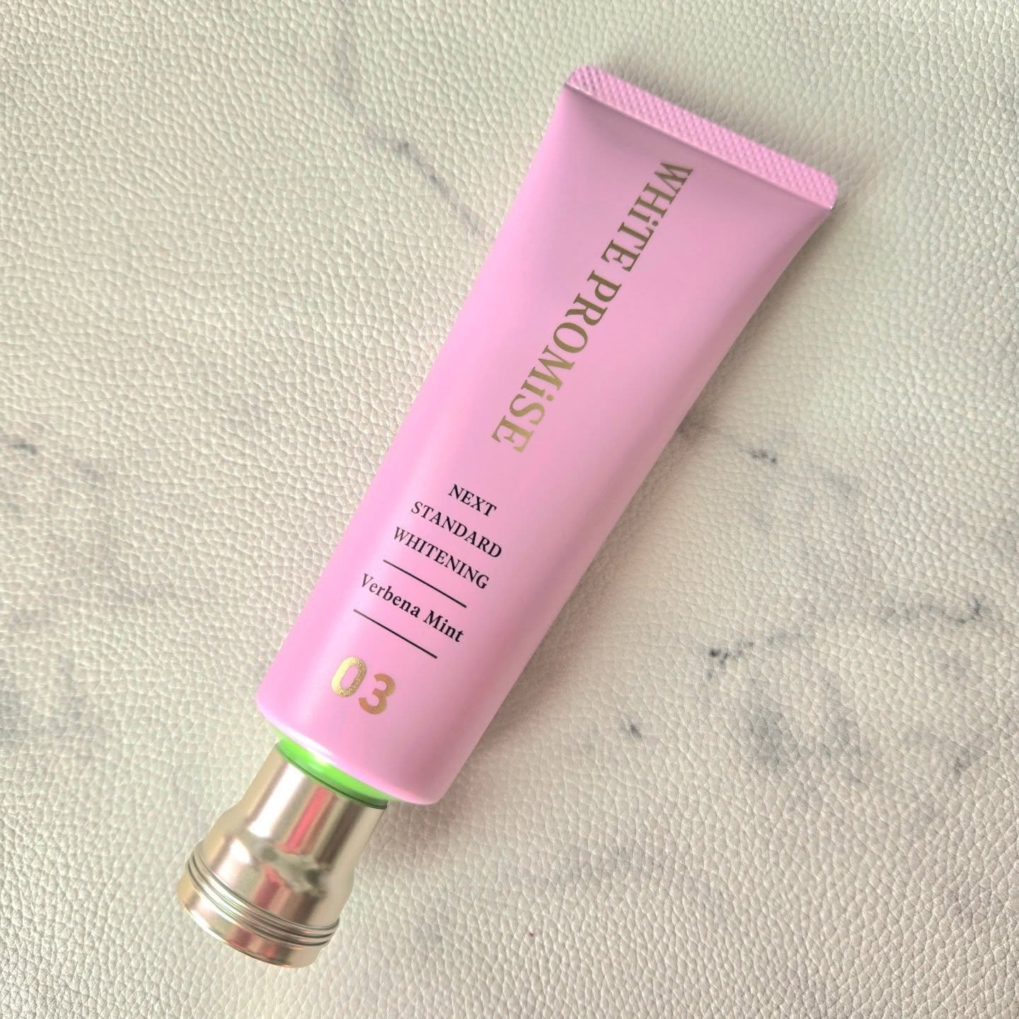 ホワイトプロミス  美白*＋口臭ケア/WHiTE PROMiSE/歯磨き粉を使ったクチコミ（3枚目）