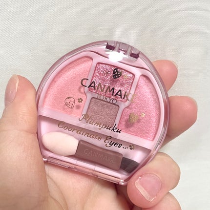 プランぷくコーデアイズ/キャンメイク/パウダーアイシャドウを使ったクチコミ(2枚目)