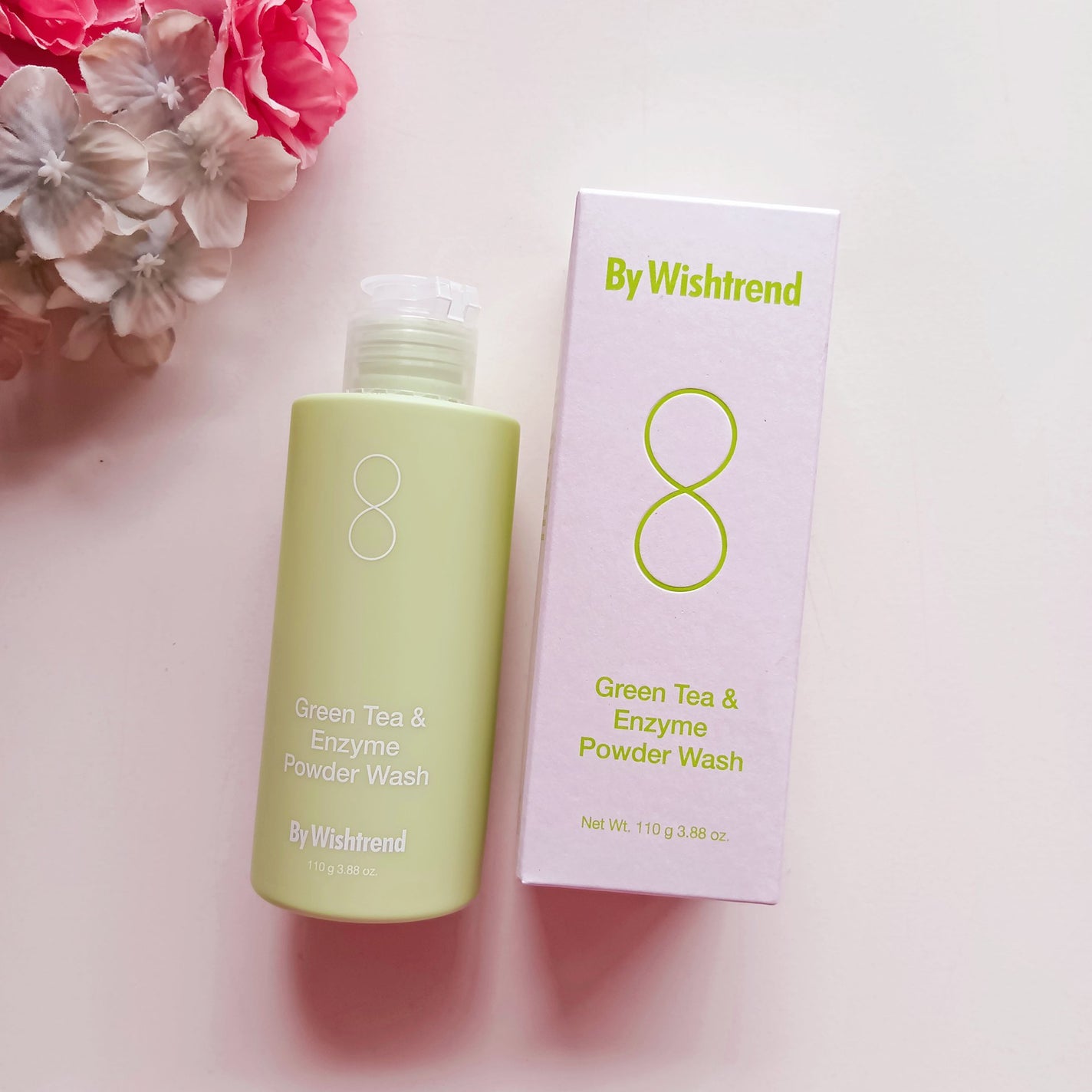グリーンティー&エンザイムパウダーウォッシュ/By Wishtrend/洗顔パウダーを使ったクチコミ(1枚目)