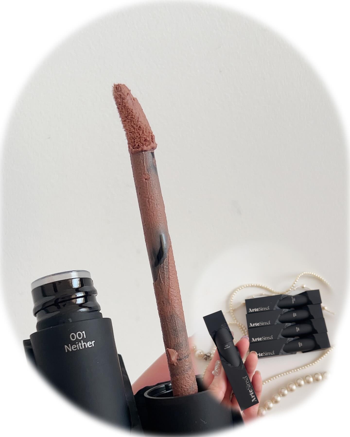 シルキーブラーティント/ArteSinsa/口紅を使ったクチコミ（3枚目）