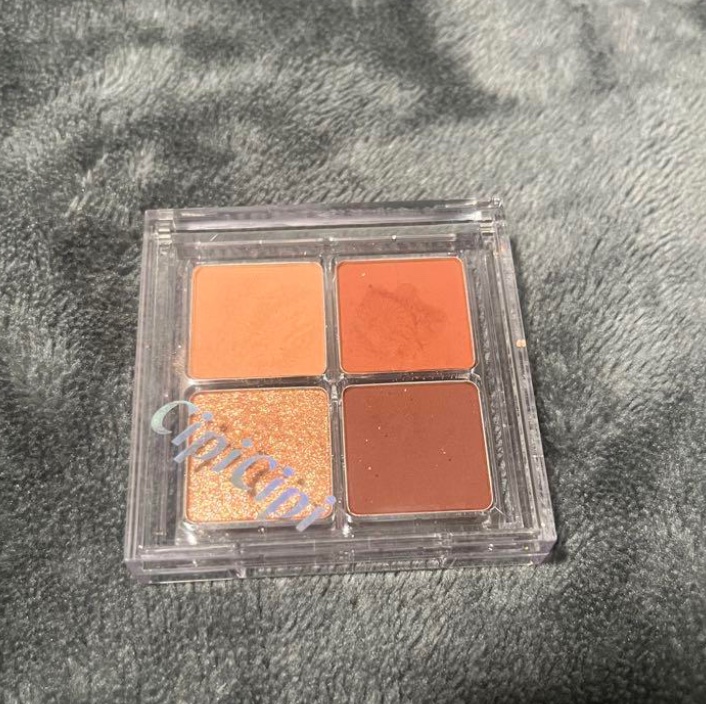 ドレッシーシャドウR 02 ピーチタルト/CipiCipi/アイシャドウパレットを使ったクチコミ（1枚目）