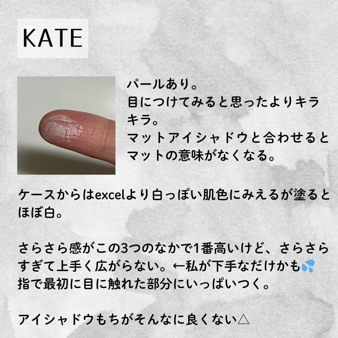 ラスティングマルチアイベース WP/キャンメイク/アイシャドウベースを使ったクチコミ(3枚目)