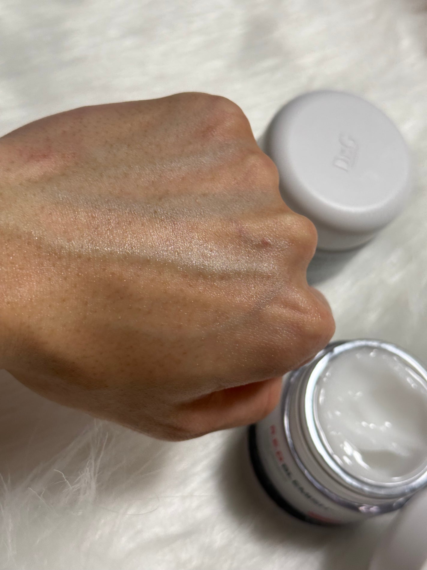 レッドブレミッシュ クリアモイスチャークリーム/Dr.G/フェイスクリームを使ったクチコミ(3枚目)