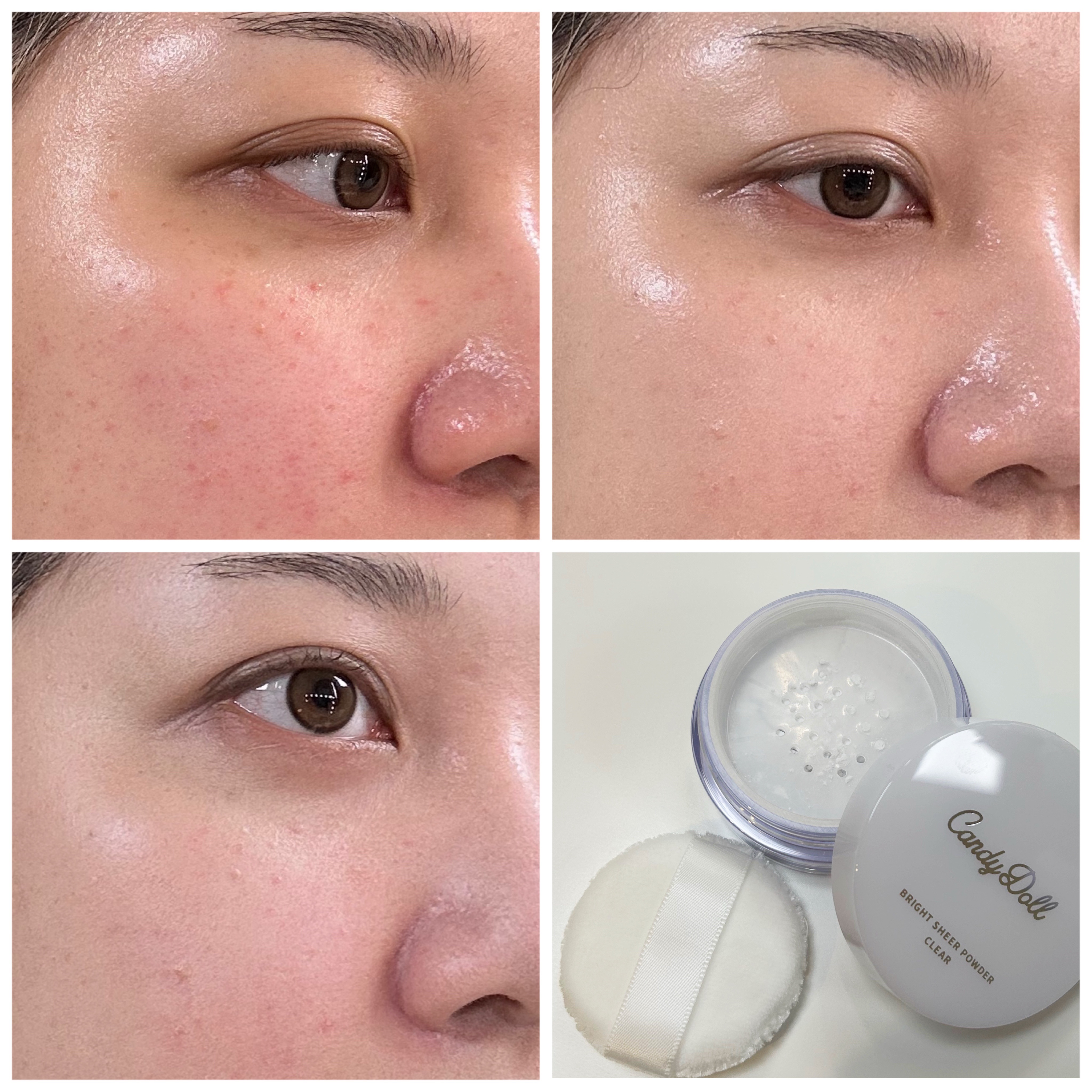ブライトシアーパウダー＋/CandyDoll/ルースパウダーを使ったクチコミ（1枚目）