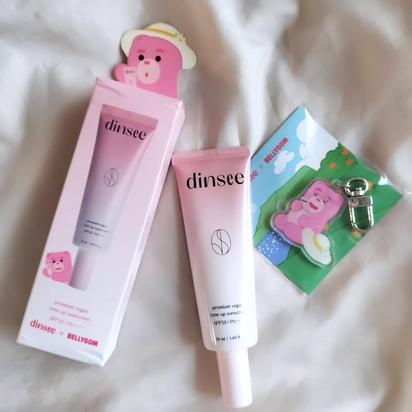 プレミ アムビーガン トーンアップ日焼け止め SPF50+PA++++ 50ml/dinsee/日焼け止めミルクを使ったクチコミ（1枚目）