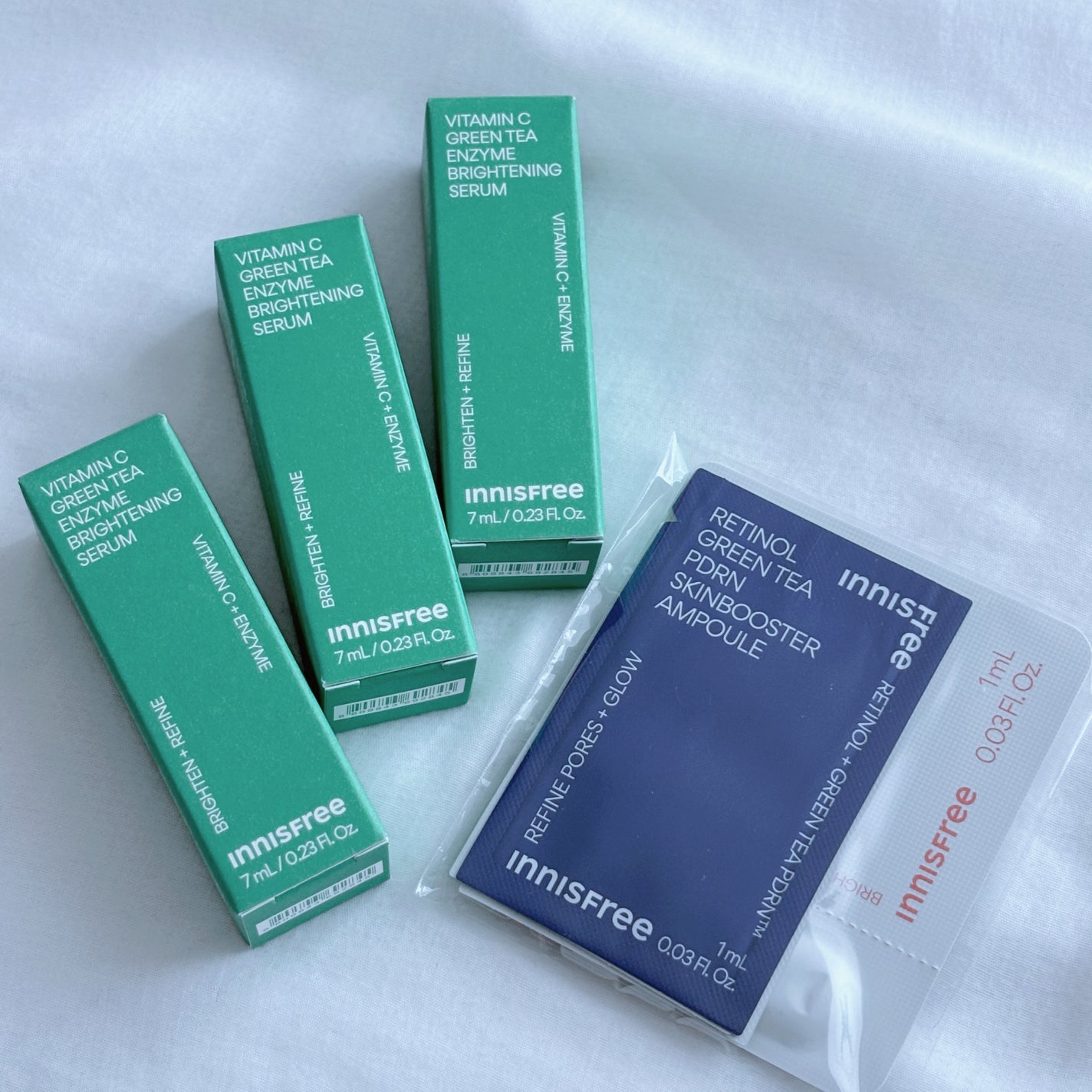 グリーンティーシード ヒアルロン セラム /innisfree/美容液を使ったクチコミ(5枚目)