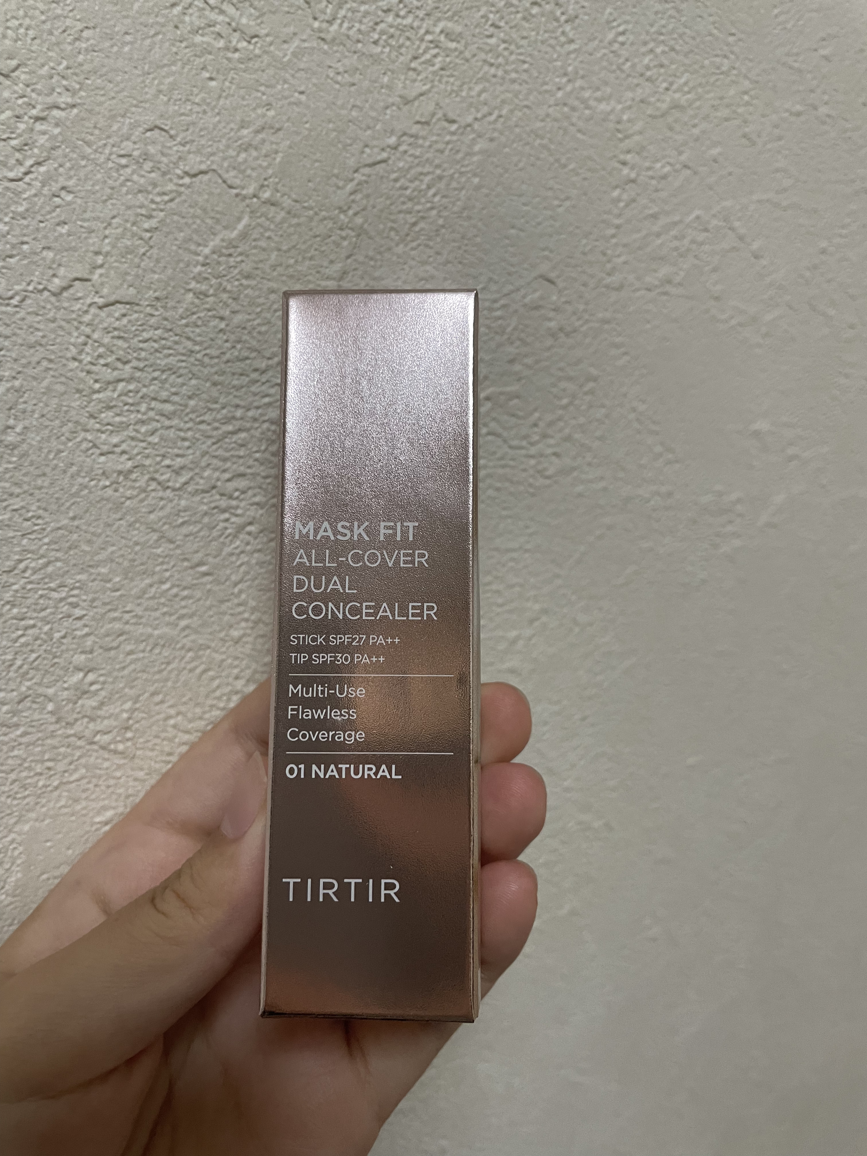 マスクフィットオールカバーデュアルコンシーラー/TIRTIR(ティルティル)/コンシーラーを使ったクチコミ（1枚目）