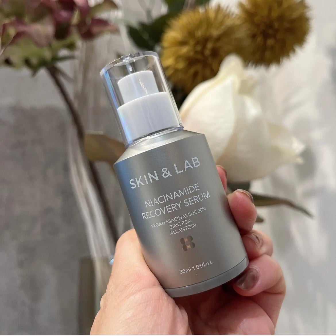 ヴィーガンナイアシンアミドリカバリーセラム/SKIN&LAB/美容液を使ったクチコミ(2枚目)