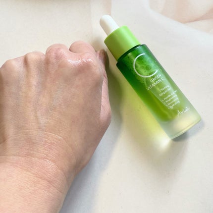 アリウル グリーンビタミンC トーニングセラム(アンプル)/Ariul/美容液を使ったクチコミ(4枚目)